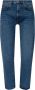 TotêMe Slim Fit Jeans met Gedraaide Naad Blue Dames - Thumbnail 1