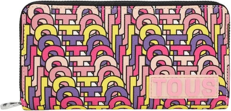 Tous Dames Synthetische Multikleur Portemonnee Multicolor Dames - Foto 4