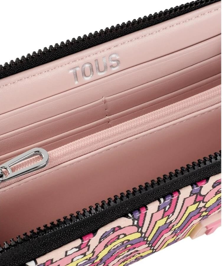 Tous Dames Synthetische Multikleur Portemonnee Multicolor Dames