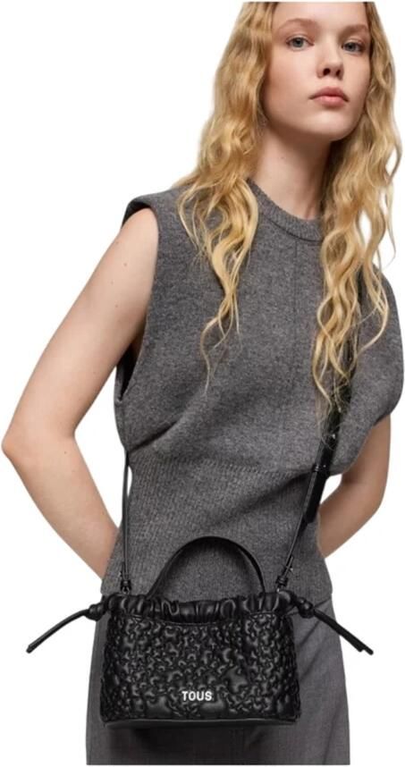 Tous Zwarte Synthetische Dames Schoudertas Black Dames - Foto 3