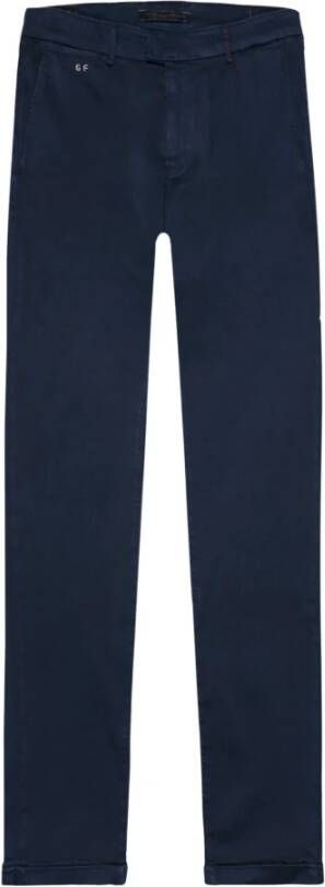 Tramarossa Luis Slim Light Gabardina Blauw Heren