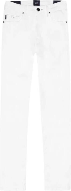 Tramarossa Michelangelo Zip SS jeans White Heren