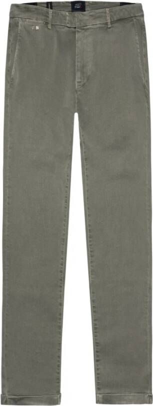 Tramarossa Slim-fit broek Groen Heren