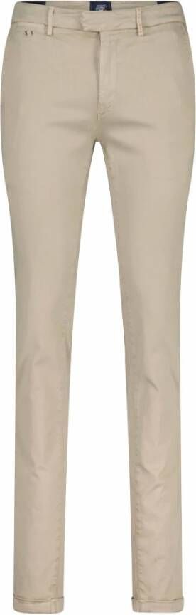 Tramarossa Slim-Fit Katoenen Broek Luis Beige Heren