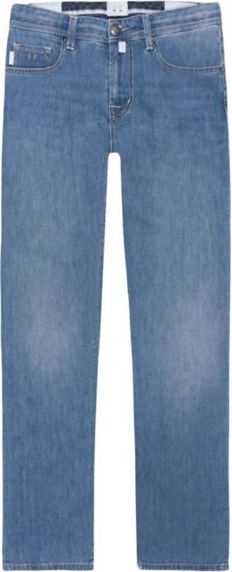 Tramarossa Straight Jeans Blauw Heren