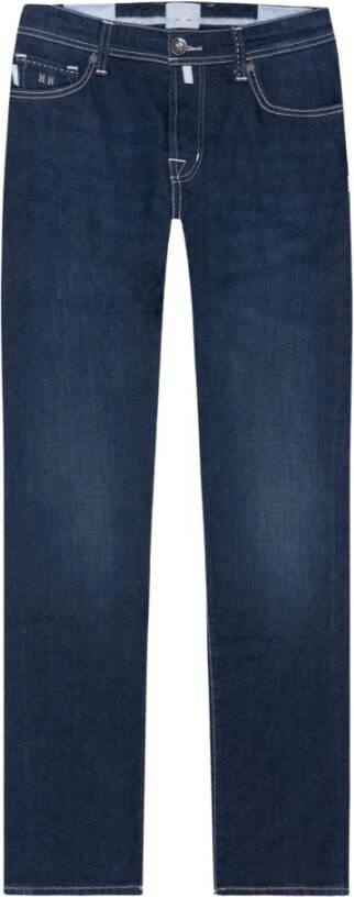 Tramarossa Straight Jeans Blauw Heren