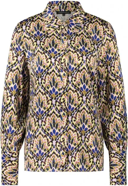 Tramontana blouse Satin Boho C11-09-301 9991 Meerkleurig Dames