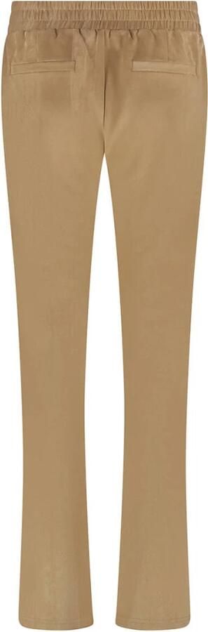 Tramontana regular fit broek Trousers Flared Suedine taupe - Foto 4