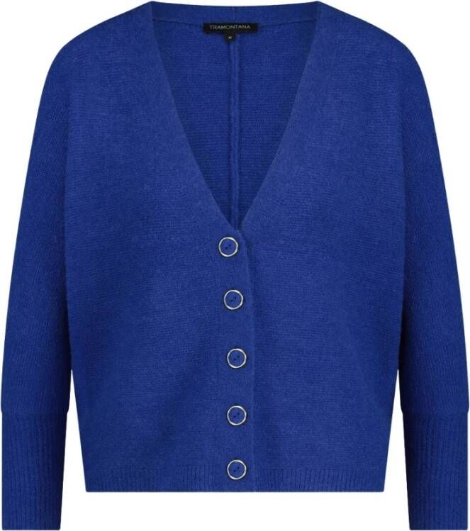 Tramontana pullover Boatneck Y04-09-601 5010 Blauw Dames