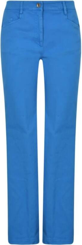True Royal Slim-fit Trousers Blauw Dames