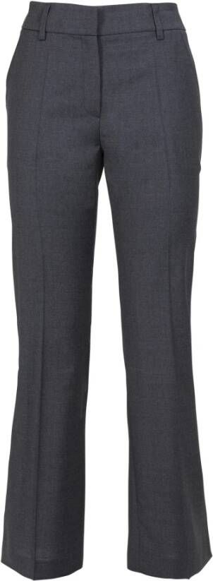 True Royal Grijze Broek Recht Model Gray Dames