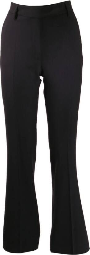 True Royal Blauwe Flare Broek met Zijzakken Blue Dames
