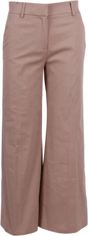 True Royal Wide Trousers Beige Dames
