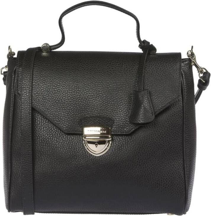 Trussardi Brown Leather Handbag Bruin Dames