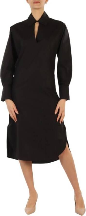 Trussardi Midi Dresses Zwart Dames