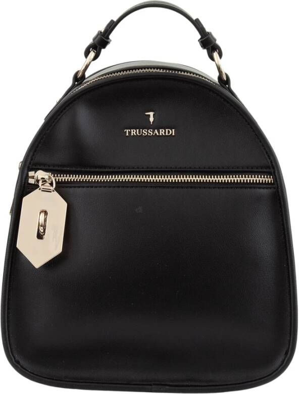 Trussardi Pioenrugzak Zwart Dames