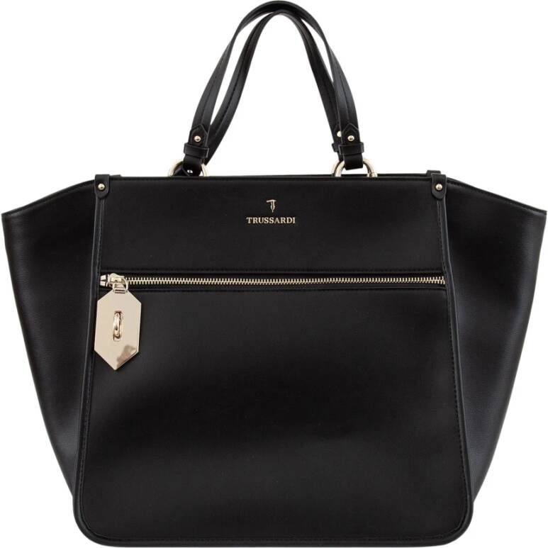 Trussardi Pioenwinkelzak Zwart Dames