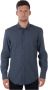Trussardi Blauw Leren Portemonnee Blue Heren - Thumbnail 1
