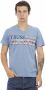 Trussardi Action Groene V-Hals T-Shirt met Voorkant Print Green Heren - Thumbnail 6