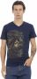 Trussardi Blauw Katoenen T-Shirt voor Mannen Blue Heren - Thumbnail 1