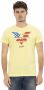 Trussardi Gele Heren T-Shirt met Voorkant Print Yellow Heren - Thumbnail 1