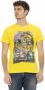 Trussardi Casual Ronde Hals Korte Mouw T-shirt Yellow Heren - Thumbnail 1