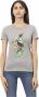 Trussardi Grijze Katoenen T-shirt met Korte Mouwen en Voorkant Print Gray Dames - Thumbnail 1