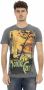 Trussardi Casual Korte Mouw Ronde Hals T-Shirt Gray Heren - Thumbnail 1