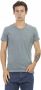 Trussardi Chique grijs zakdoek met unieke print Gray Heren - Thumbnail 1