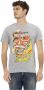 Trussardi Elegante grijze T-shirt met korte mouwen voor mannen Gray Heren - Thumbnail 1