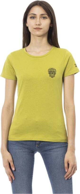 Trussardi T-Shirts Groen Dames