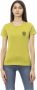 Trussardi Casual Ronde Hals Korte Mouw T-Shirt Green Dames - Thumbnail 1