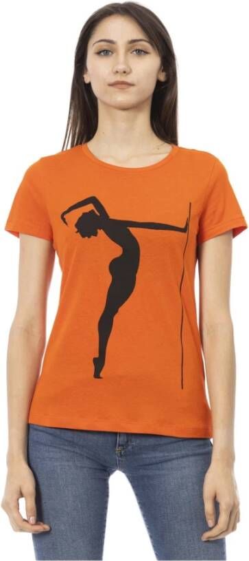Trussardi T-Shirts Oranje Dames