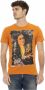 Trussardi Oranje Katoenen T-Shirt voor Heren Orange Heren - Thumbnail 1
