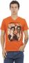 Trussardi T-Shirts Oranje Heren - Thumbnail 1