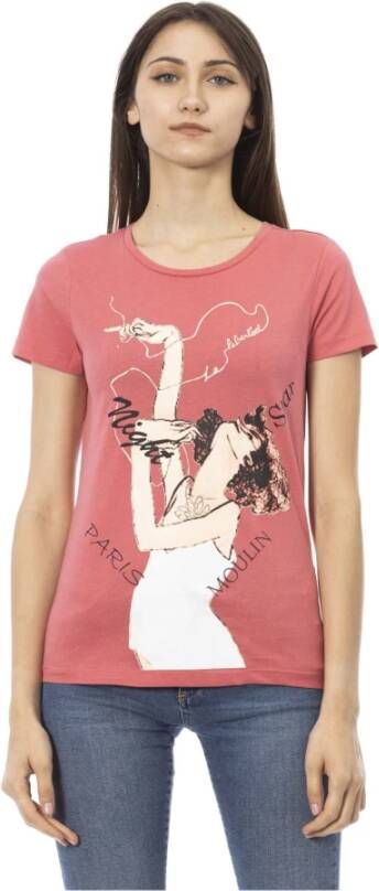 Trussardi T-Shirts Roze Dames