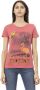 Trussardi Chique roze print T-shirt voor de zomer Pink Dames - Thumbnail 1