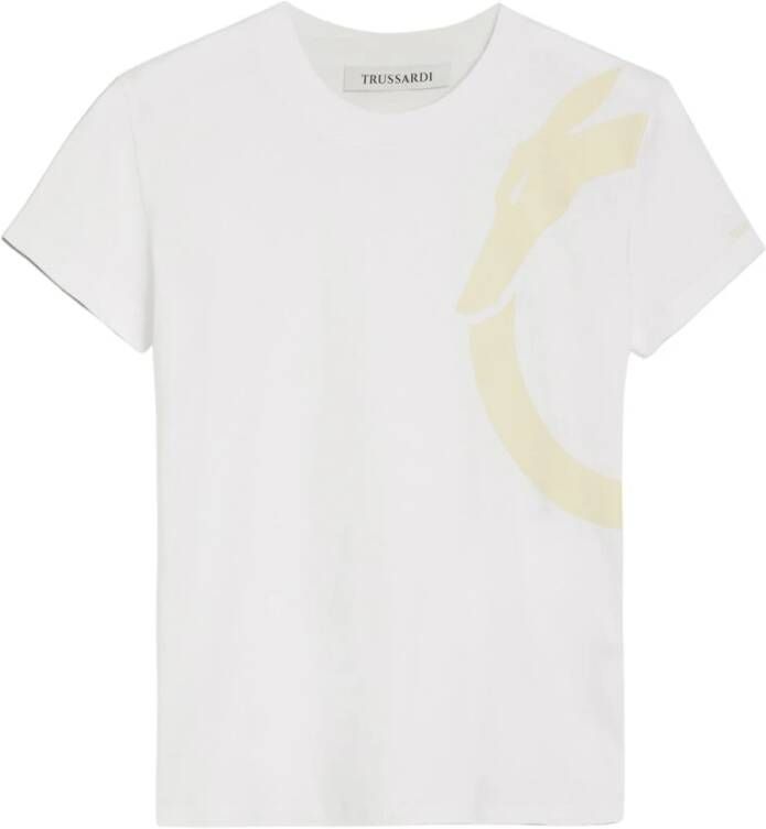 Trussardi T-Shirts White Dames