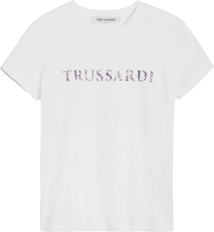 Trussardi T-Shirts Wit Dames