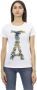 Trussardi Lichtblauw Katoenen T-shirt met Korte Mouwen Blue Dames - Thumbnail 3