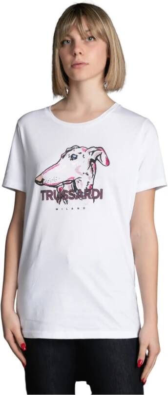 Trussardi T-shirts White Dames