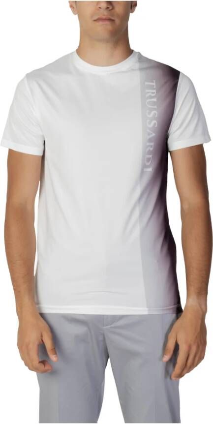 Trussardi Beachwear Men's T-shirt Wit Heren