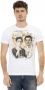 Trussardi Korte Mouw Ronde Hals T-shirt White Heren - Thumbnail 1