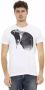 Trussardi Casual Wit Katoenen Heren T-Shirt White Heren - Thumbnail 1