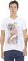 Trussardi Action Grijze Katoenen T-Shirt met Voorkant Print Gray Heren - Thumbnail 5