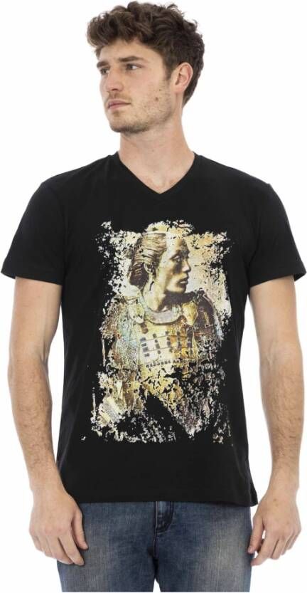 Trussardi T-Shirts Zwart Heren