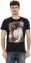 Trussardi Elegante Designer Tee met korte mouwen Black Heren - Thumbnail 1
