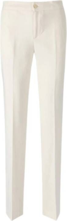 Twinset Slim-fit Trousers Wit Dames