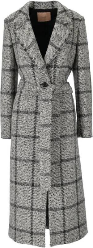 Twinset Dames Twin Set Jas Gray Dames