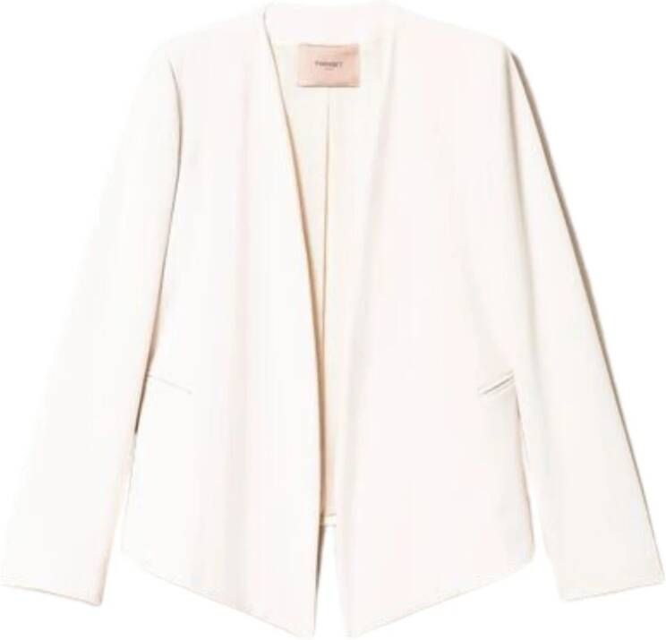 TWINSET MILANO Dames Blazers 10149489-cpc Creme